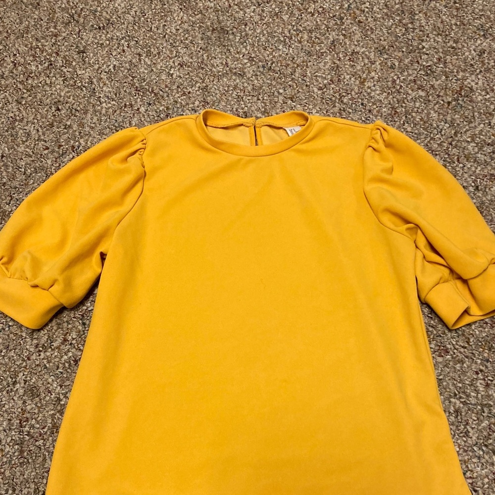 Small yellow shirt